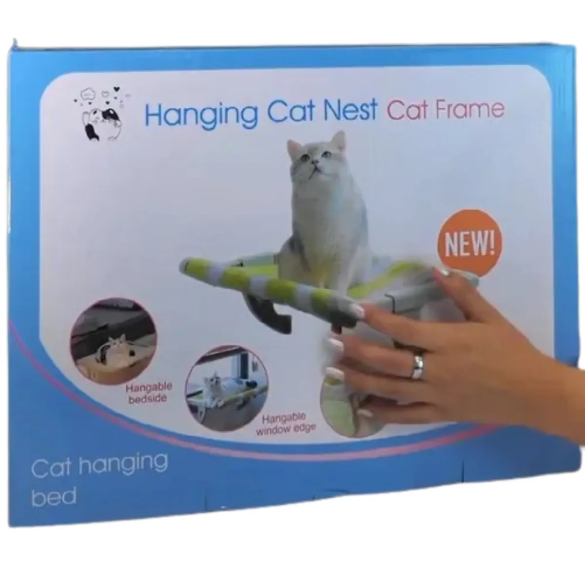 GENERICO - Cama Gatuna Colgante para Ventana