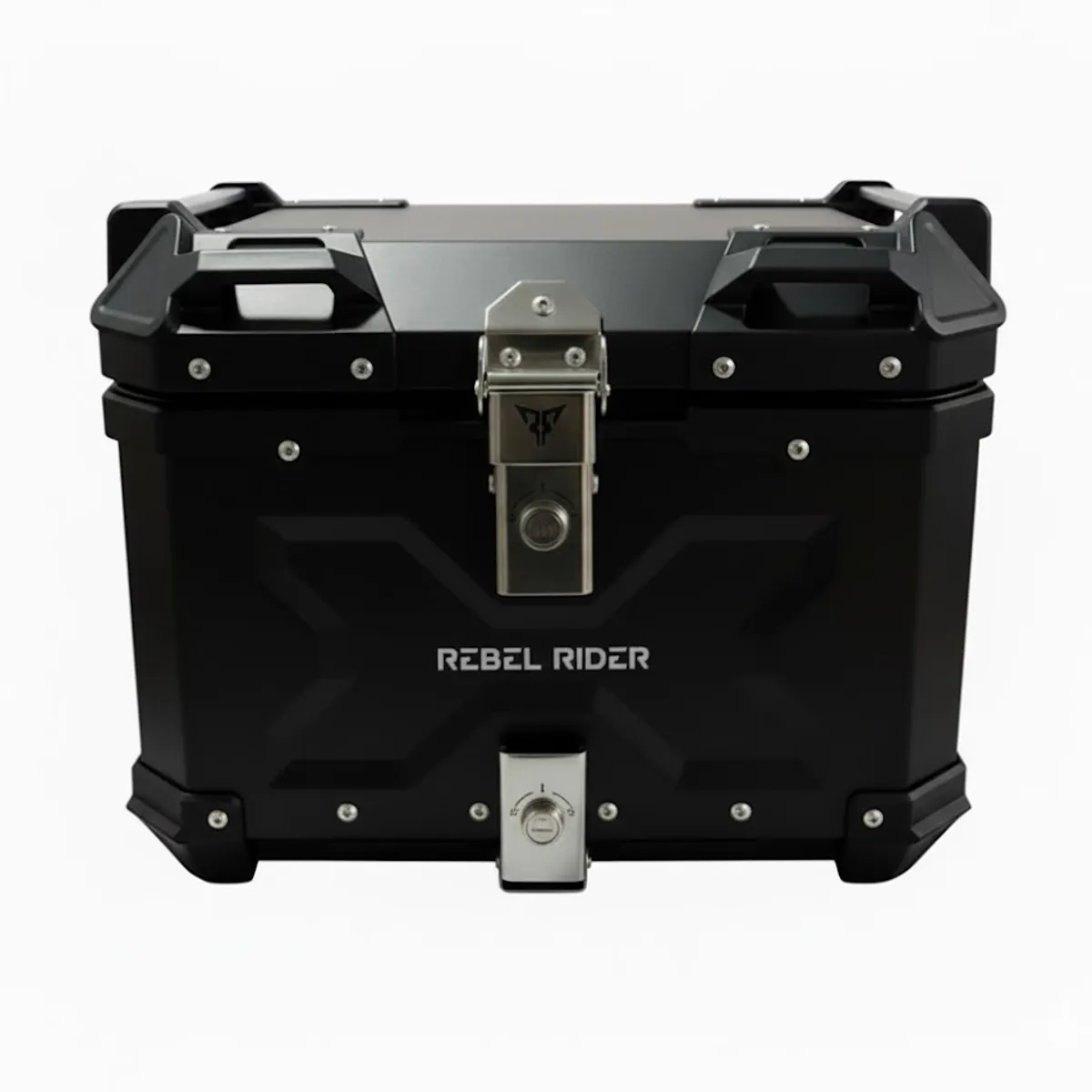 GENERICO - Top Case maleta moto 45 Litros Negro