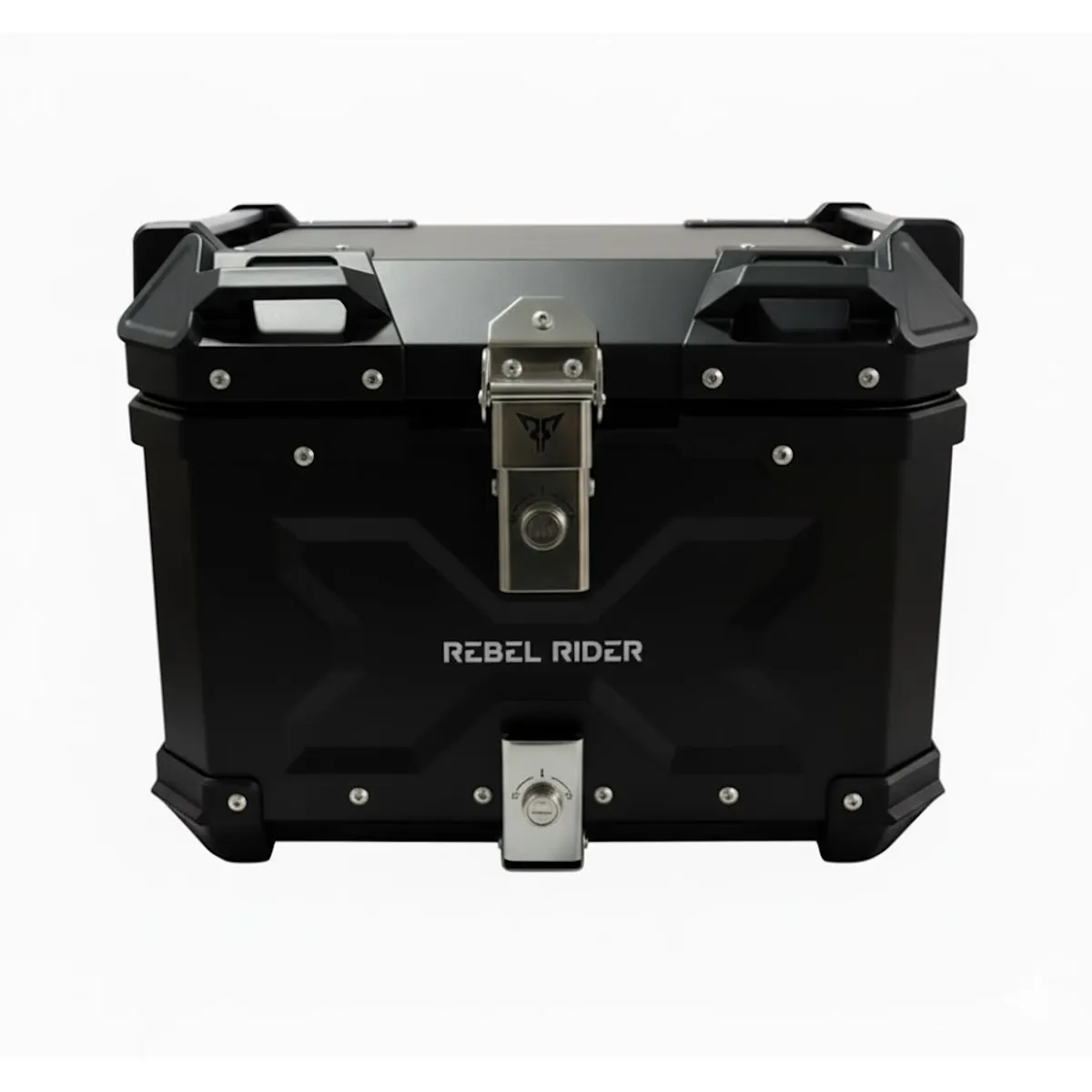 GENERICO - Top Case maleta moto 45 Litros Negro