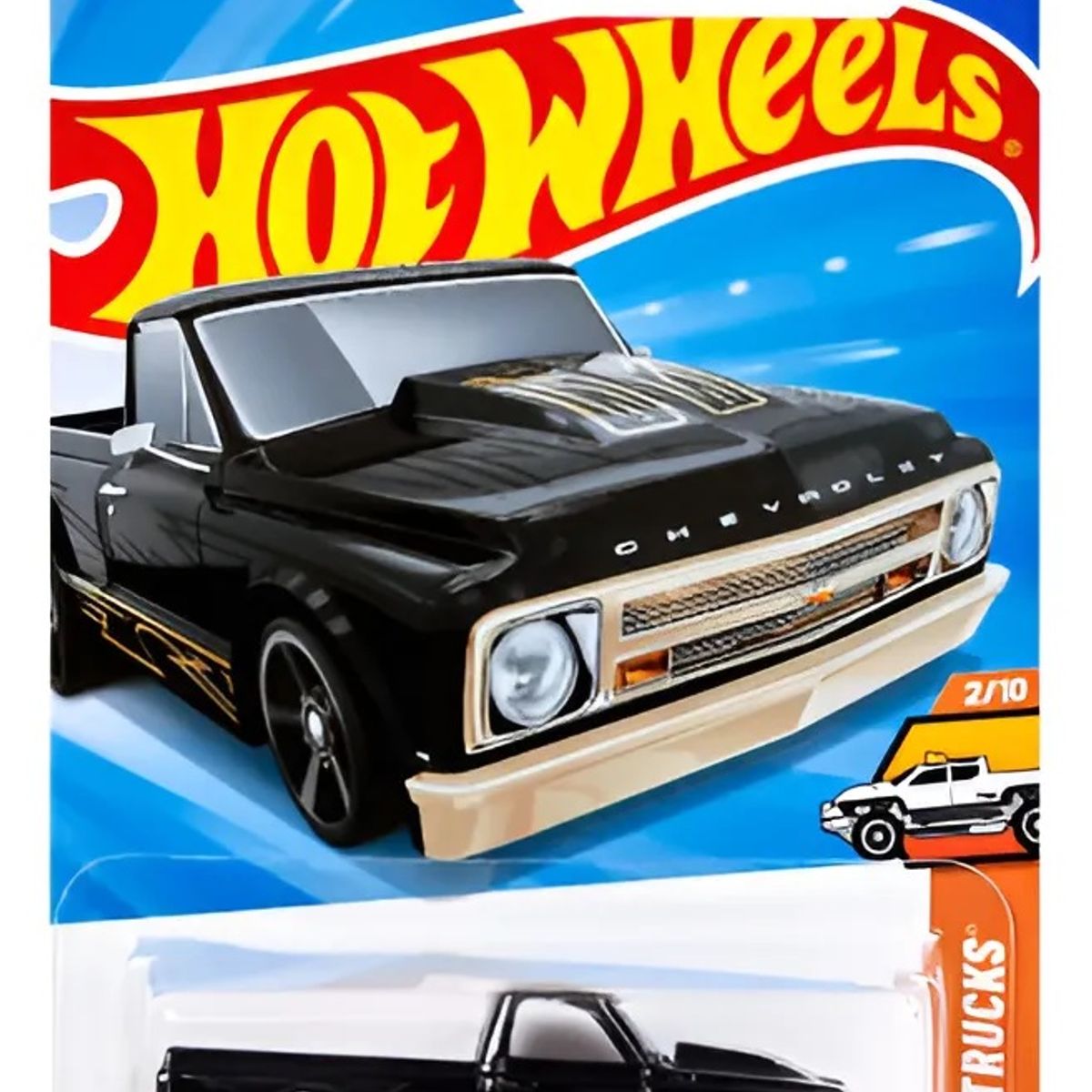 HOT WHEELS - 67 chevy c10 Hot wheels 127/250  HYx51