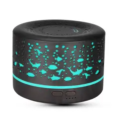 GENERICO - Humidificador bluetooth Ultrasónico Aromas De Esencia negro