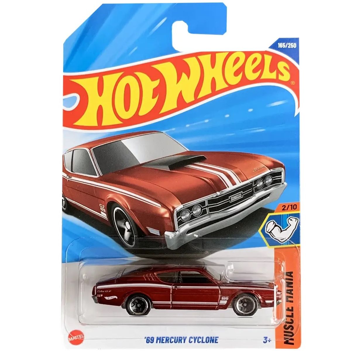HOT WHEELS - 69 mercury cyclone Hot wheels 155/250  HYy61