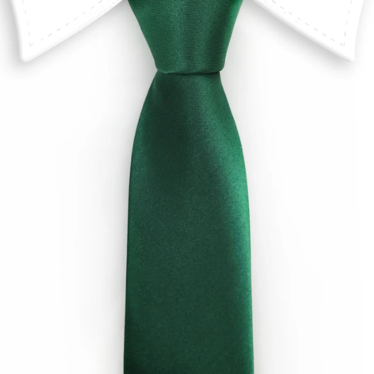 XPRESS RECHARGE - Corbata Verde Esmeralda Satinada para Hombre  Elegante y Moderna