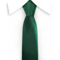 Corbata Verde Esmeralda Satinada para Hombre Elegante y Moderna