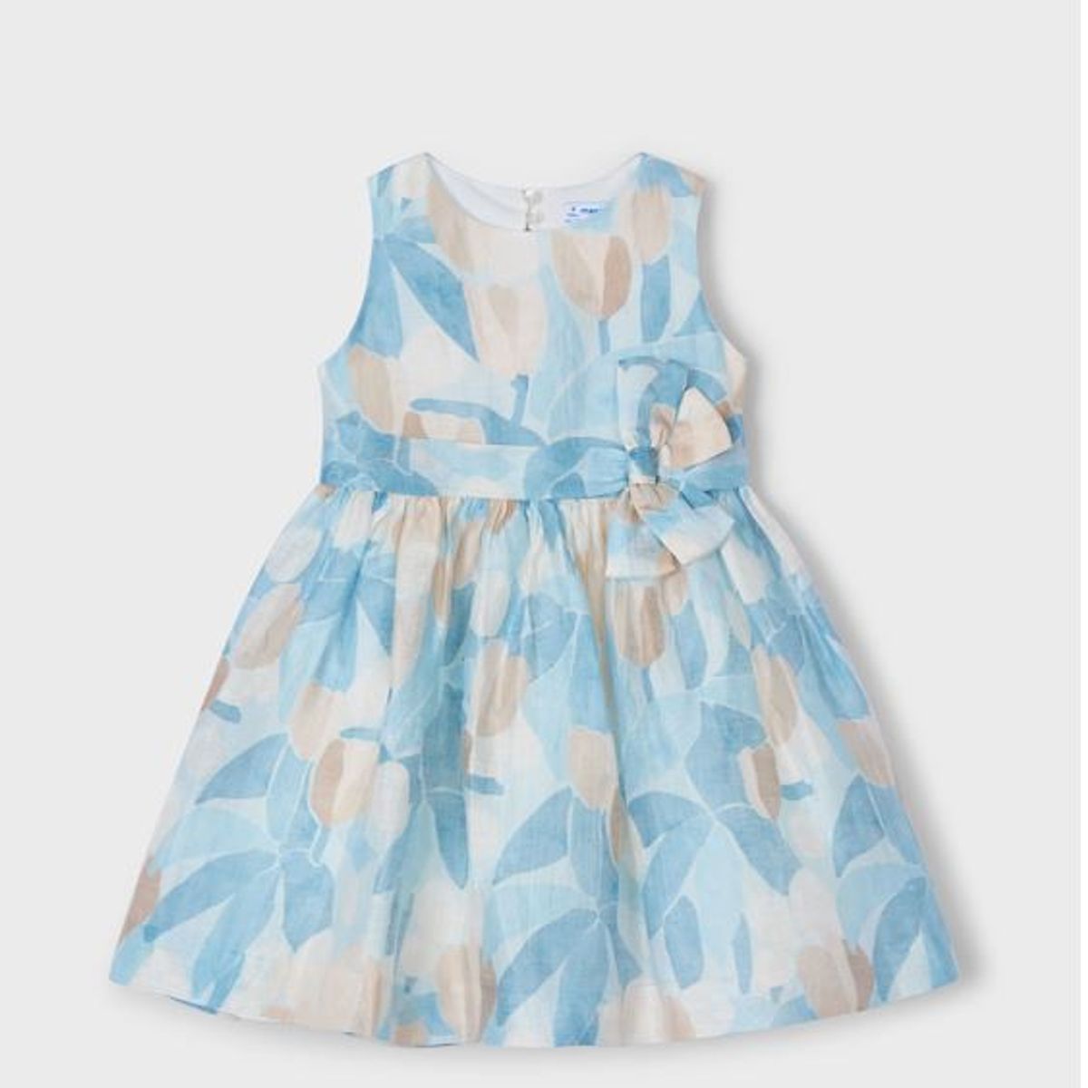 MAYORAL - Vestido ceremonia estampado niña