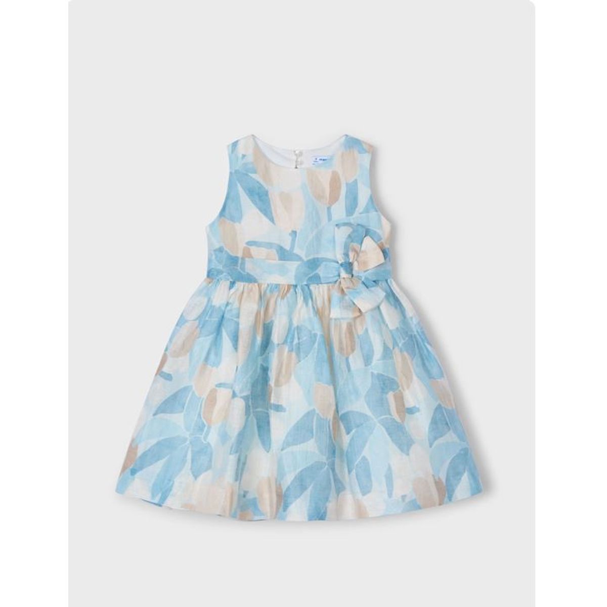 MAYORAL - Vestido ceremonia estampado niña