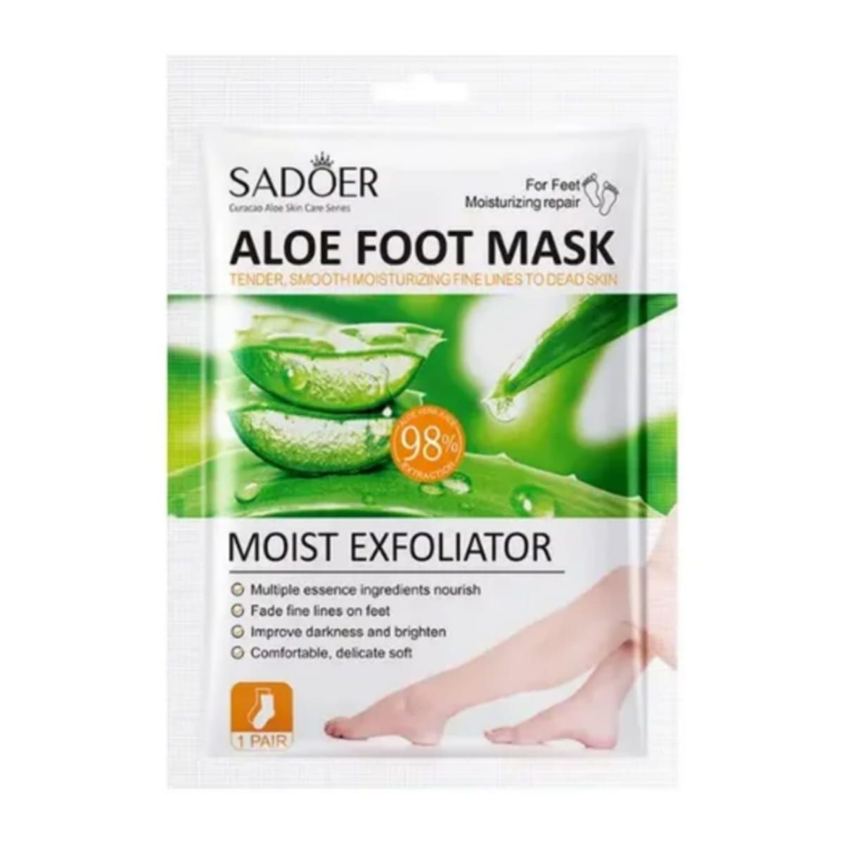 GENERICO - Mascarillas  Para Pies  Exfoliantes Hidrante 3 Unidades