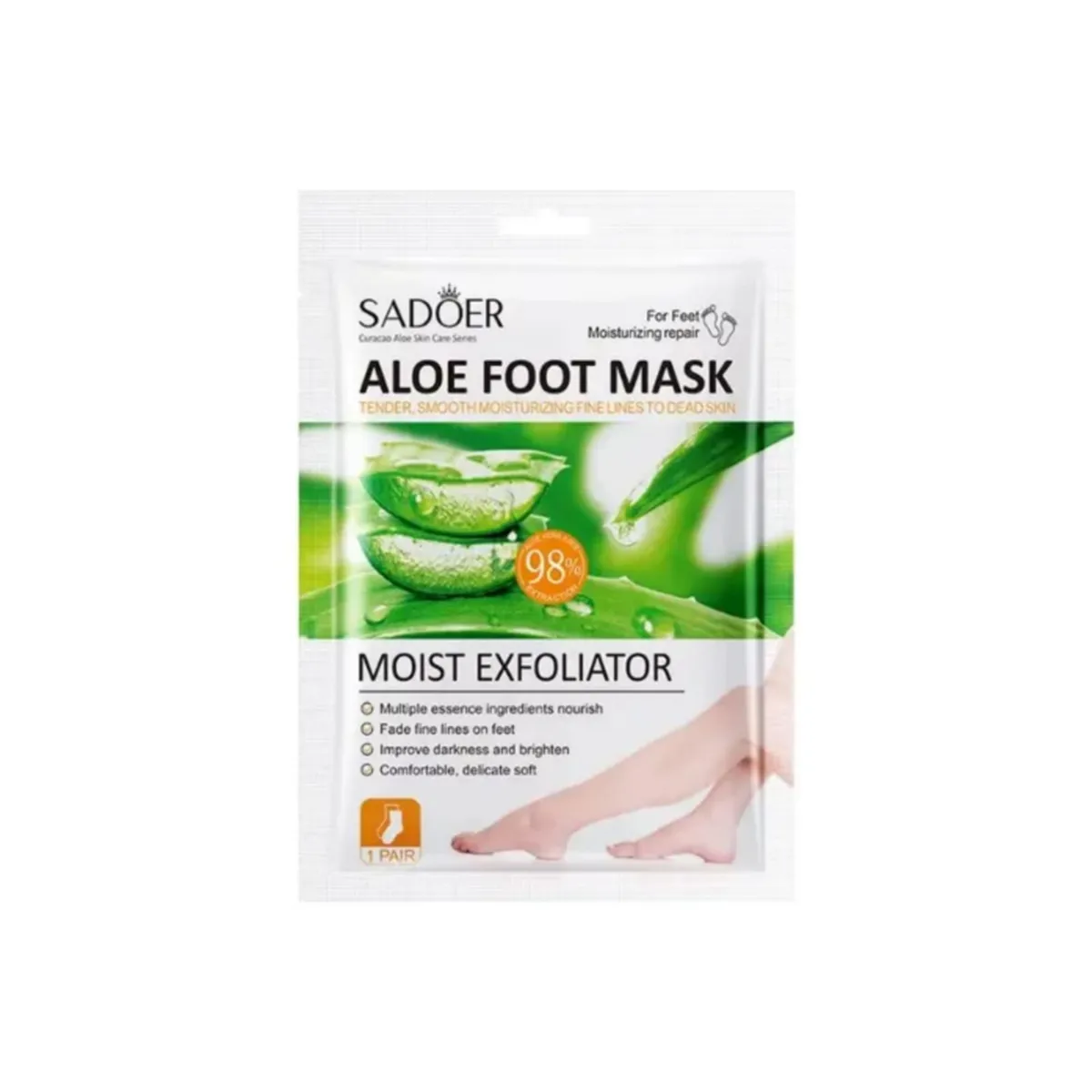 GENERICO - Mascarillas  Para Pies  Exfoliantes Hidrante 3 Unidades