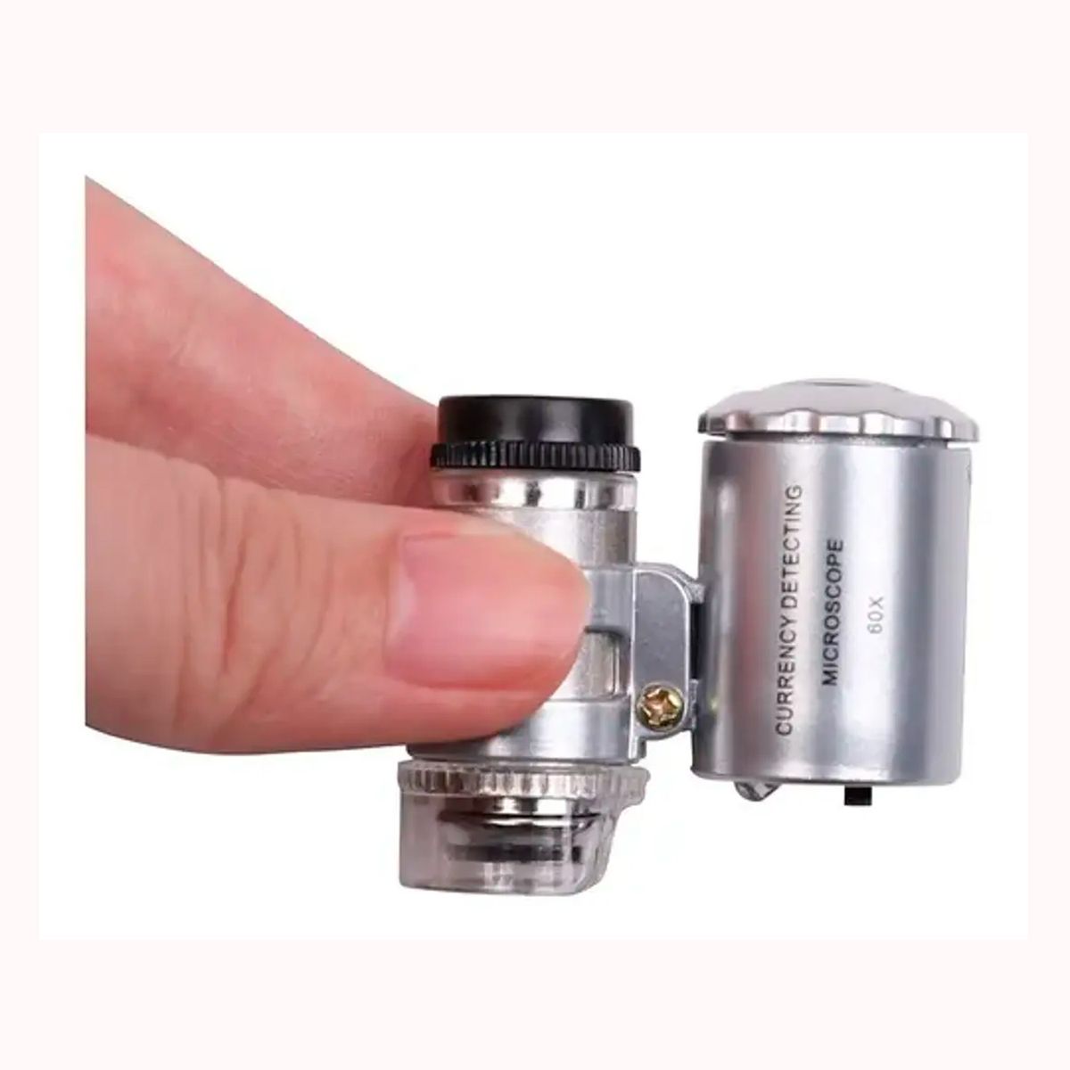 GENERICO - Microscopio lupa de bolsillo Luz Leduv 60x