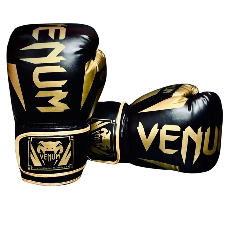VENUM - GUANTES DE BOXEO VENUM EVOLUTION BLACK GOLD 14 OZ