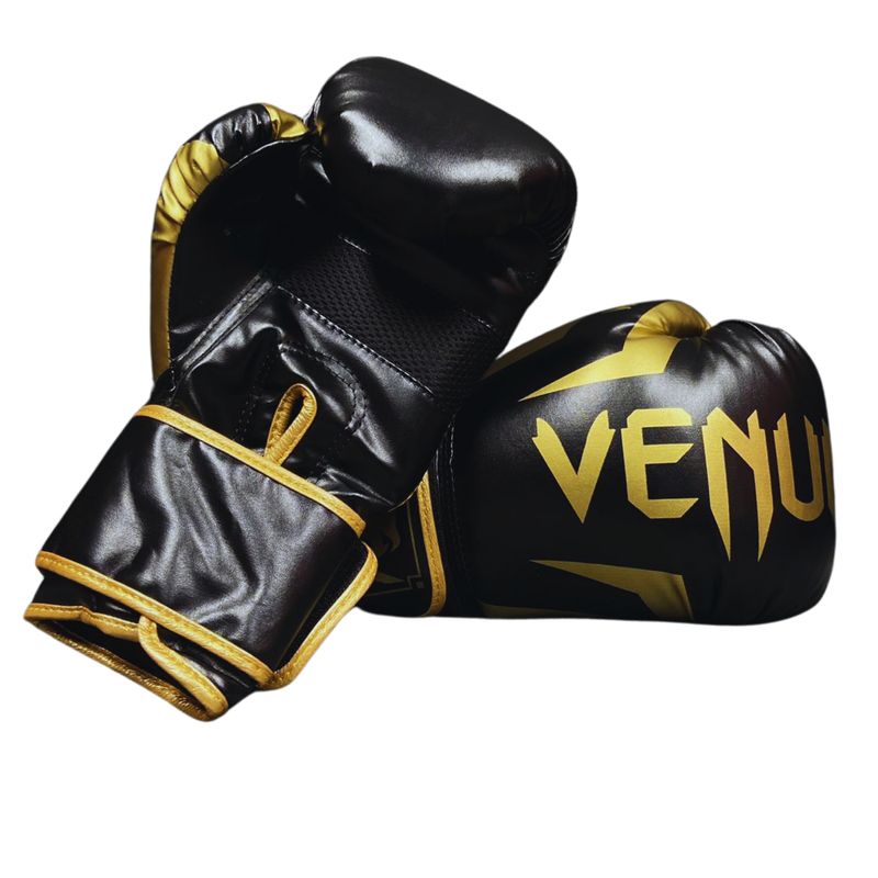 VENUM - GUANTES DE BOXEO VENUM EVOLUTION BLACK GOLD 10 OZ