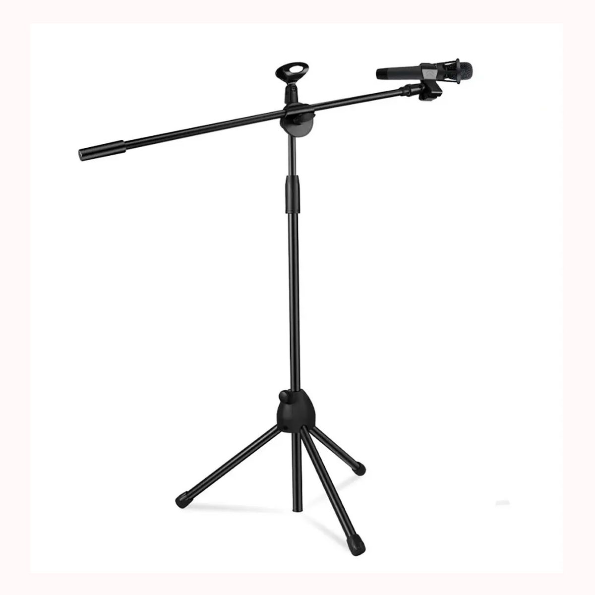 GENERICO - Soporte con brazo para micrófono atril de micrófono 2en1