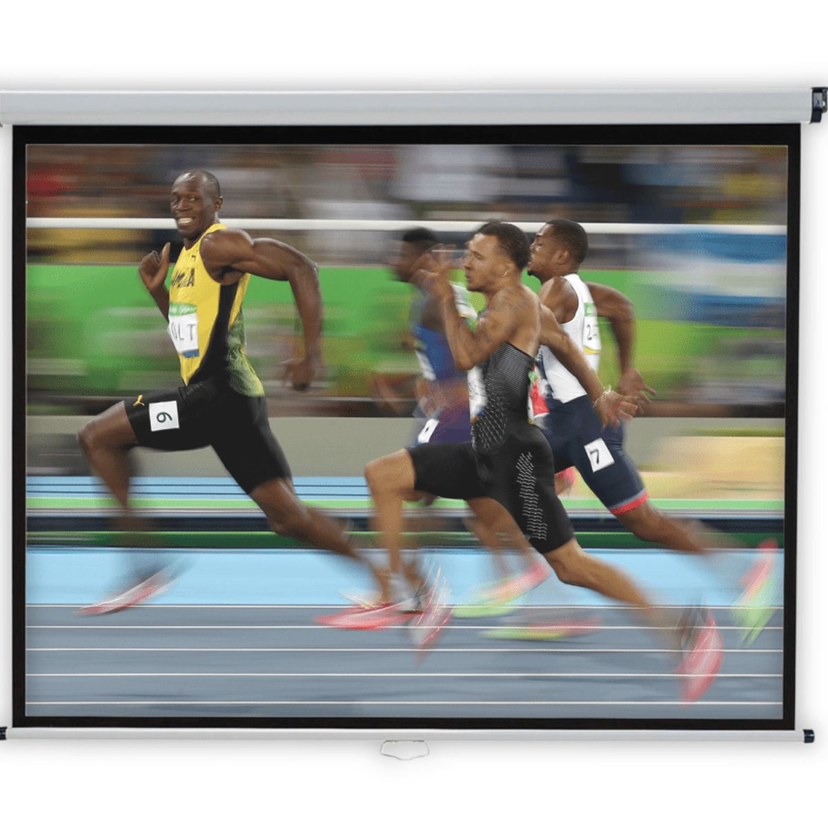 MALIK - Telon Mural 240mx240m 11 para proyector Optma UHZ50