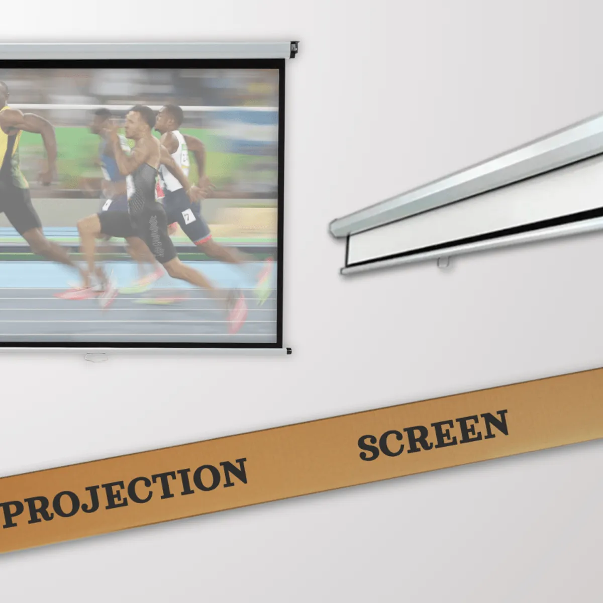 MALIK - Telon Mural 240mx240m 11 para proyector Vsonic PX706HD