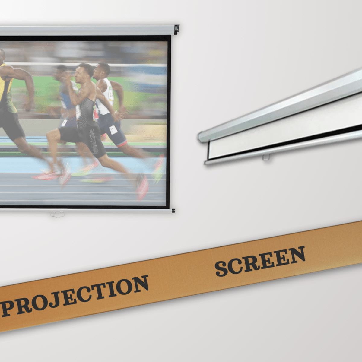 MALIK - Telon Mural 240mx240m 11 para proyector Vsonic M1+Ultra