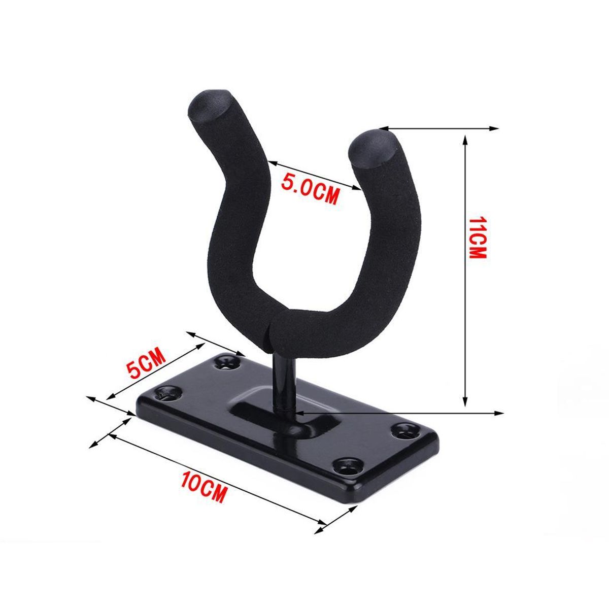 KINDA NICE - 2 Piezas Soporte Para Guitarra Colgador De Pared + 5 Púas