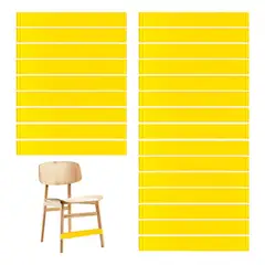 KUANGYE - 24 Cinta Rebotadora Para Silla Hiperactividad Niños Tea/tdah Amarillo