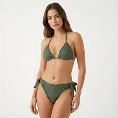 BONVERANO - Traje de Baño Bikini de Dos Piezas para Mujer