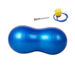 KINDA NICE - Balón Ovalado Pilates Yoga Tipo Maní 90x45cm + Bombín