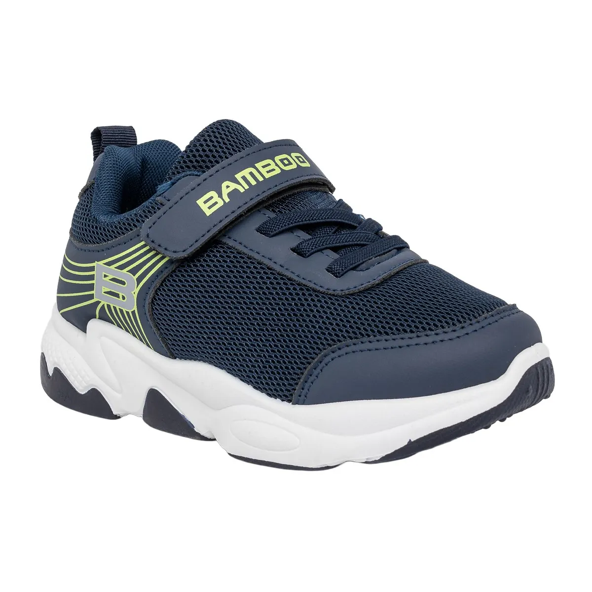 BAMBOO - Zapatilla Niño Azul/Verde Inari Bamboo