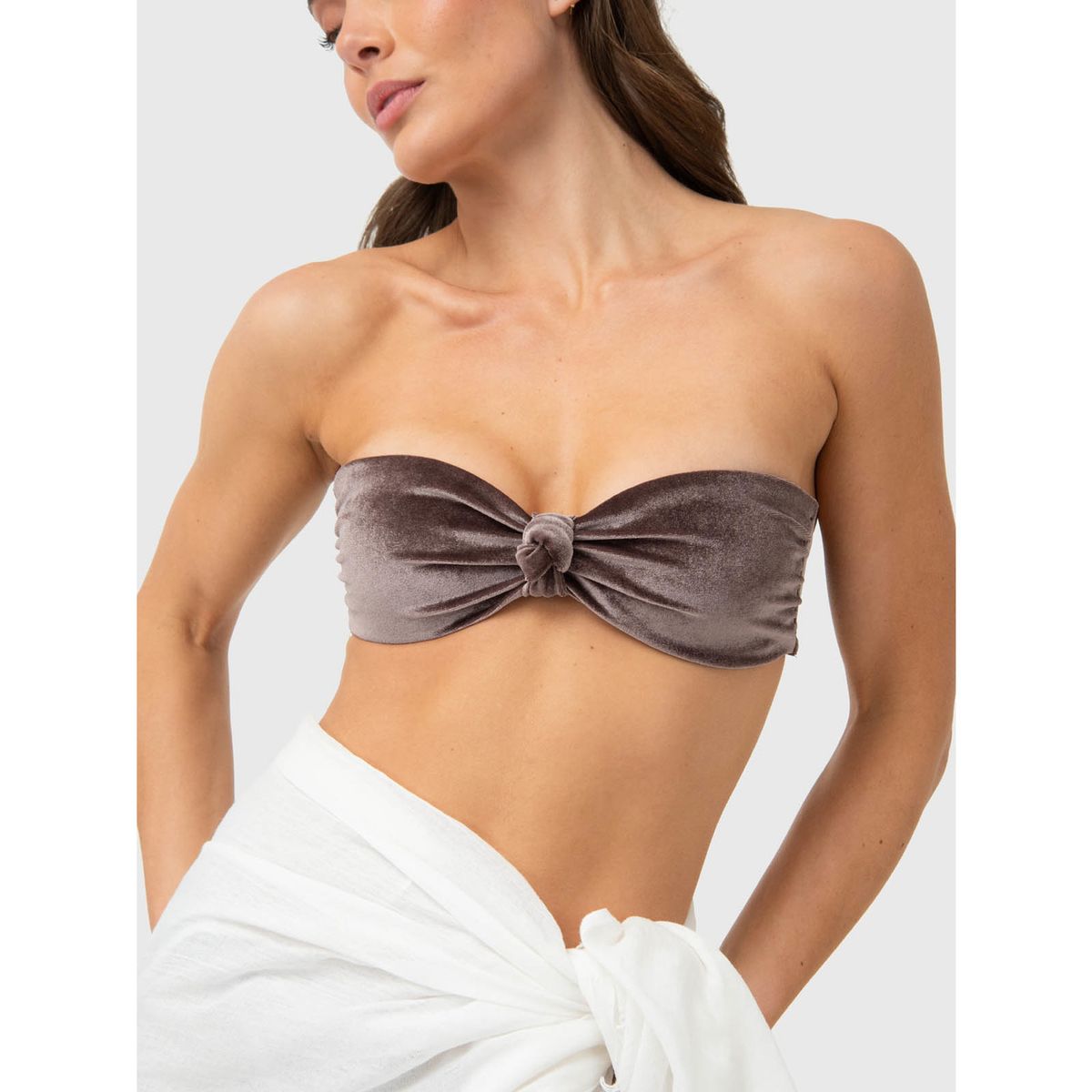 BSOUL - Top Bikini Mujer Lagoa Taupe Radical BSOUL
