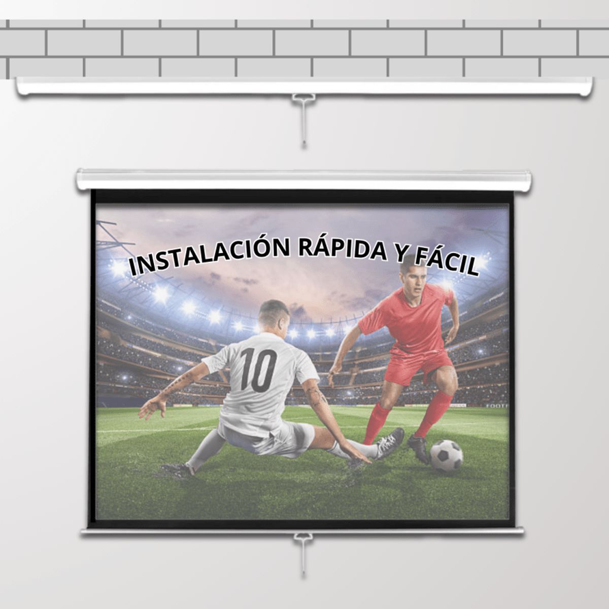 MALIK - Telon Mural 180x180 Copa America para Viewsonic PA503S