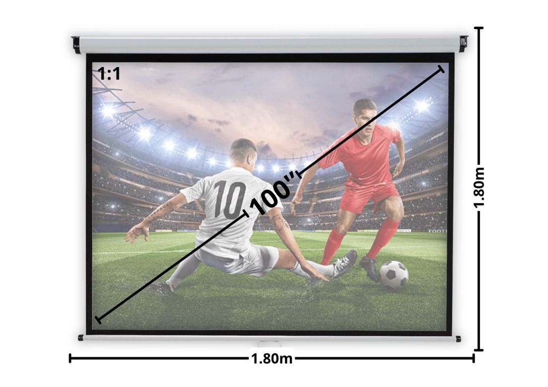MALIK Telon Mural 180x180 Copa America para Beam Epsn EX3280