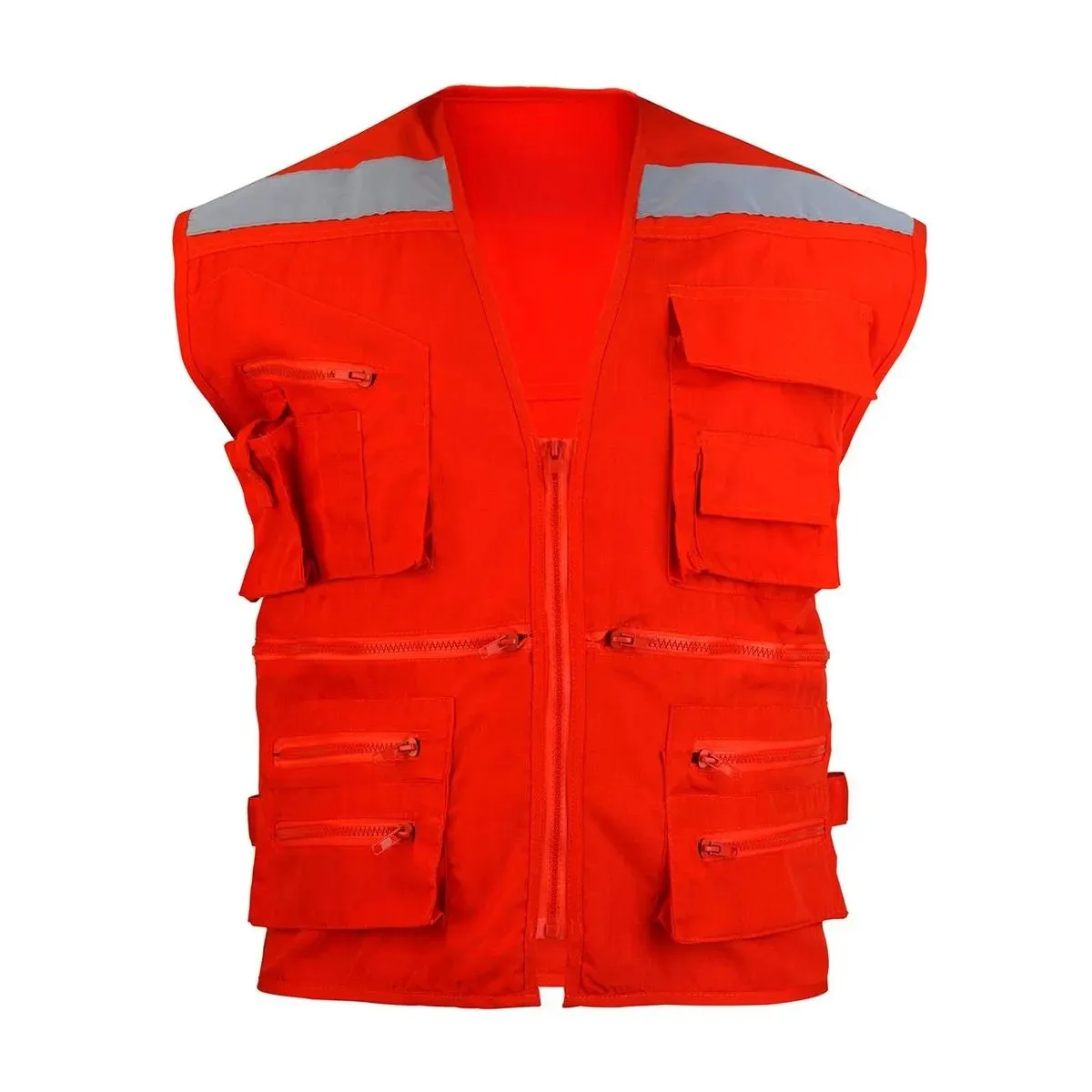 BUFALO - Chaleco Geólogo Poplin Reflectante Colores