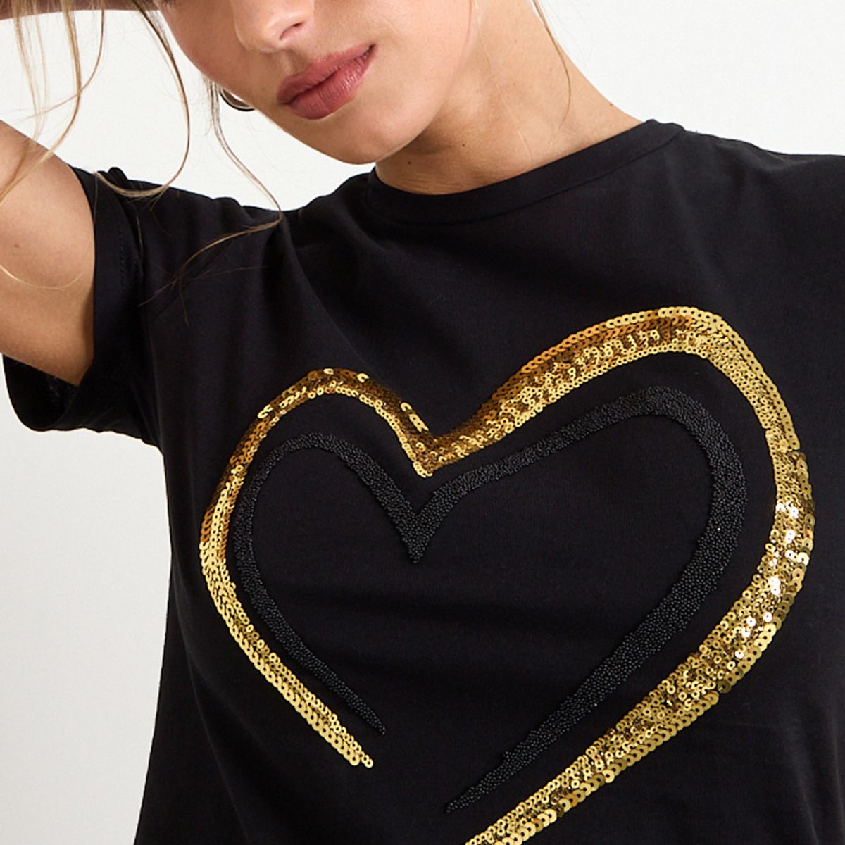 IO - Polera Mujer Negro Io