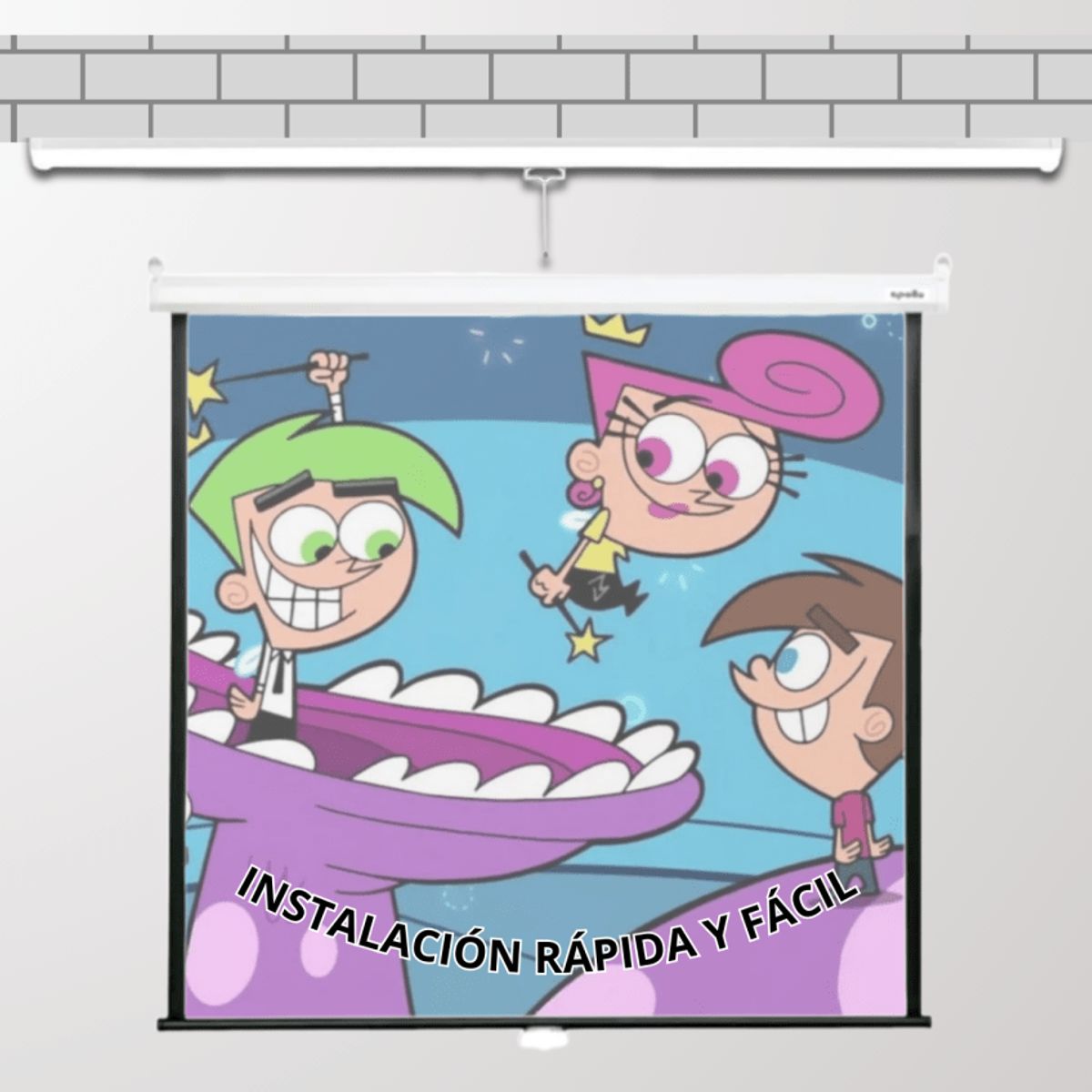 MALIK - Telon Mural 240x180 Copa America para Optoma UHD35STx