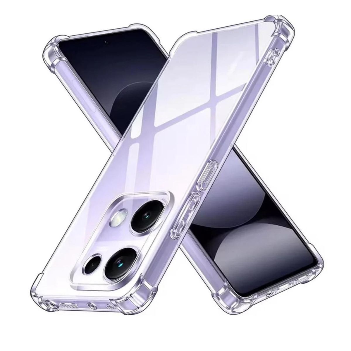 GENERICO - Carcasa Antishock transparente para Xiaomi Redmi 15c - Agua