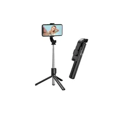 GENERICO - Mini Palo De Selfie Stick Con Control Irm Jc-05 Color Negro