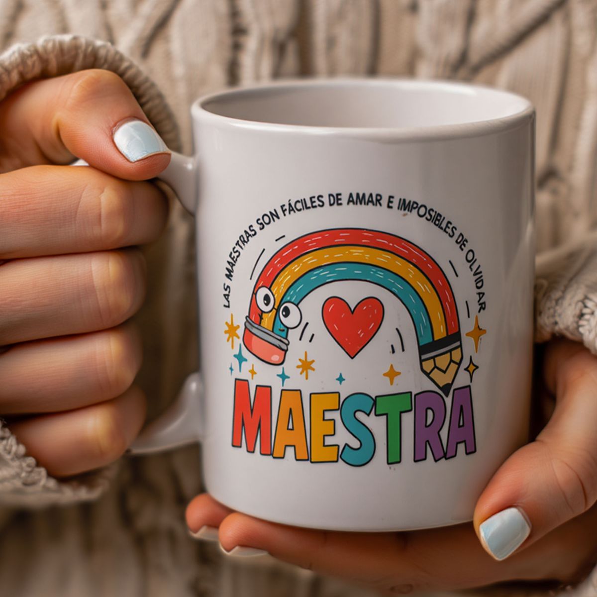 SM - Taza Tazon para Profesoras  - Regalo para Maestras Dia del Maestro