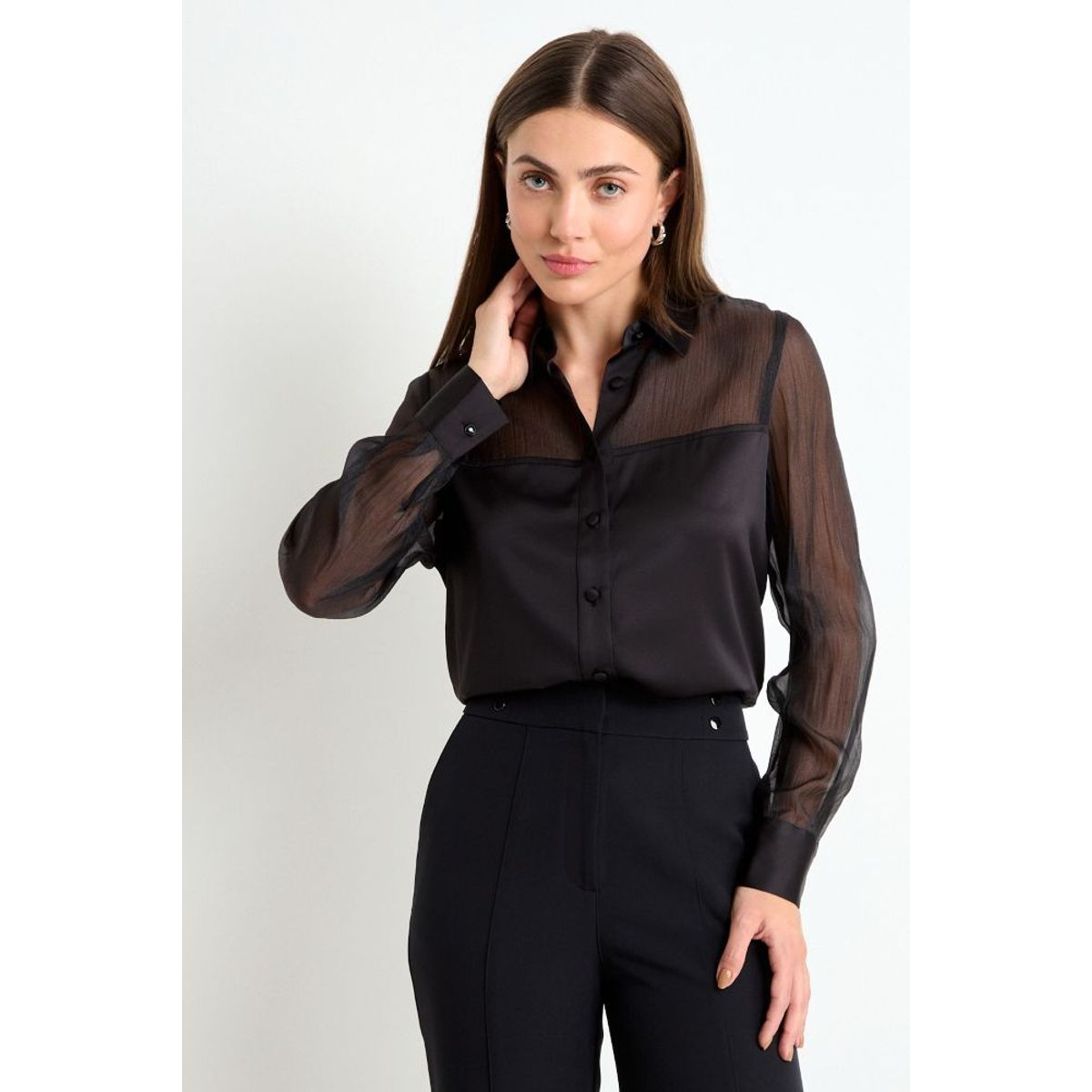 ASH - Blusa Mujer Negro Ash