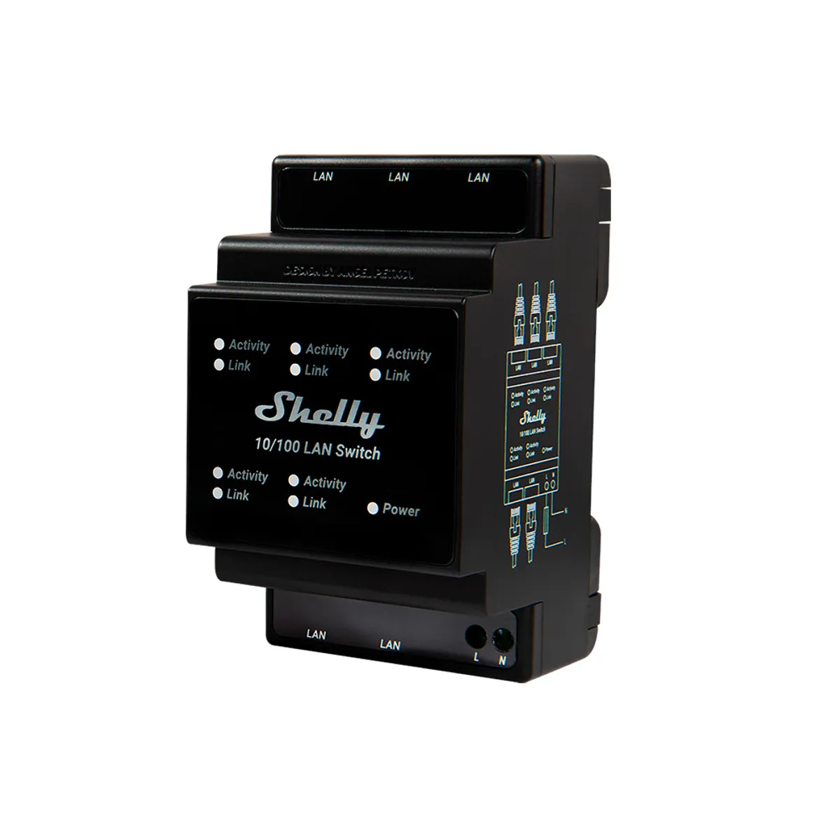 SHELLY - Conmutador Shelly LAN Switch