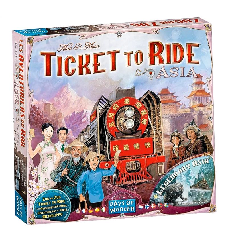 DEVIR - DEVIR DOW TICKET TO RIDE ASIA MAP COLLECTION 1