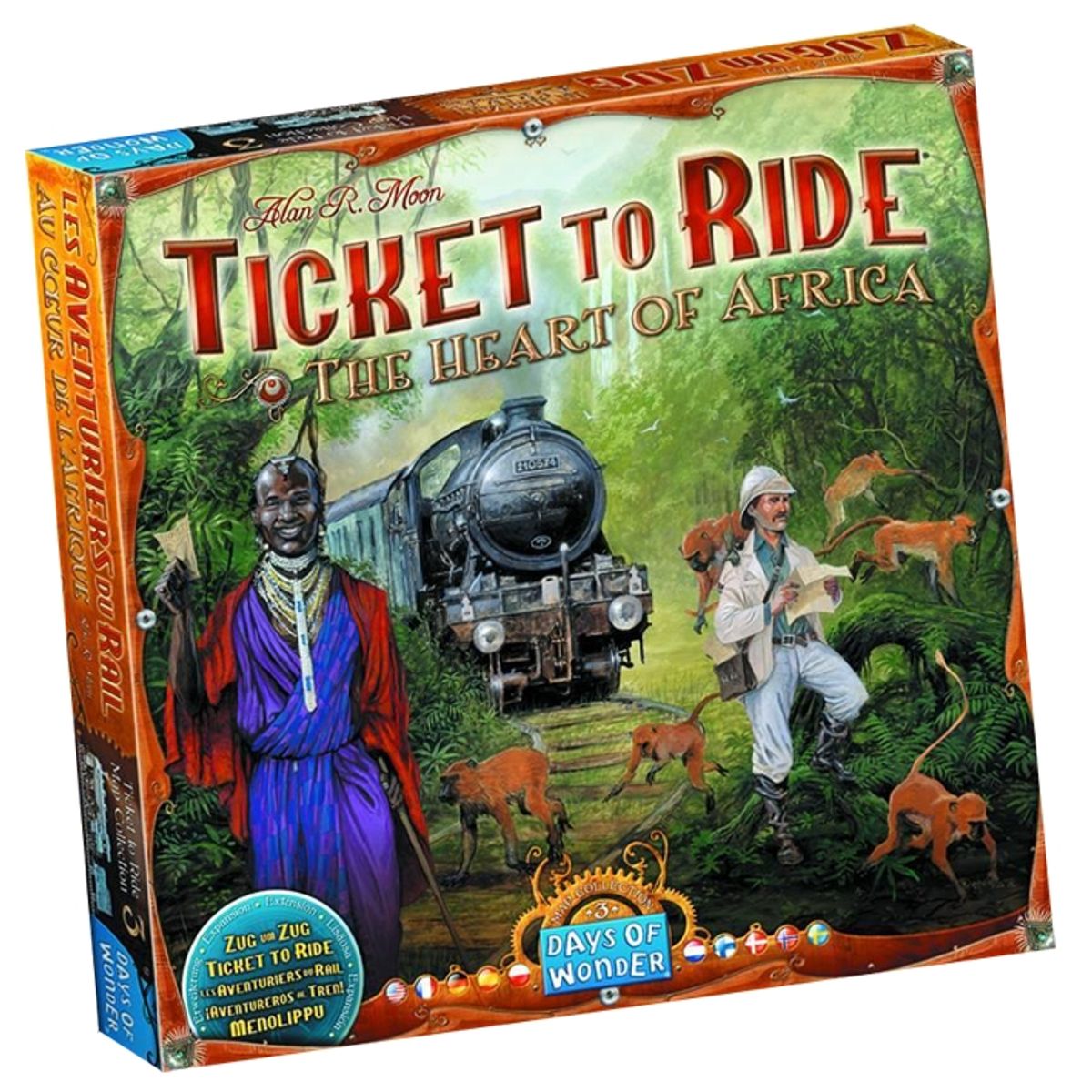 GENERICO - DAYS OF WONDER DW720117 ¡ AVENTUREROS AL TREN ! EL CORAZON