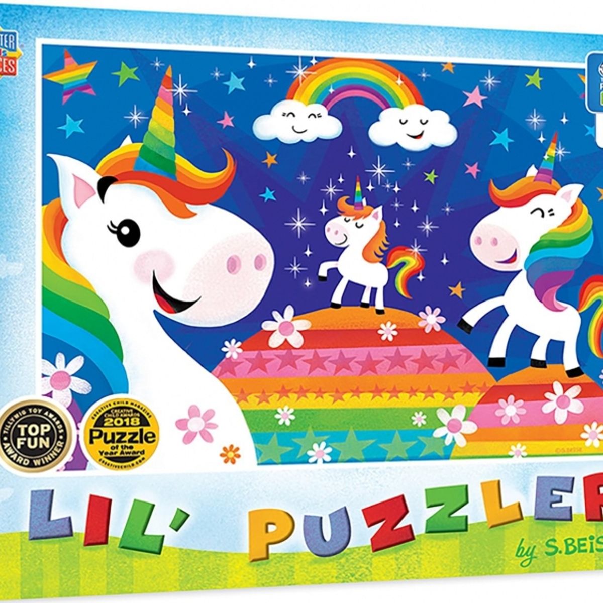 GENERICO - MASTERPIECES 11944 RAINBOW UNICORNS PUZZLE 24 PIEZAS