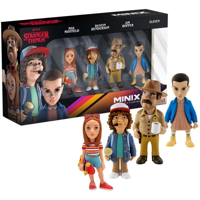 GENERICO - MINIX 12688 STRANGERS THINGS PACK 4