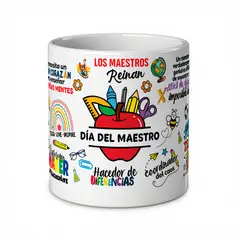 SM - Taza Tazon para Profesores - Regalo para Maestros Dia del Maestro