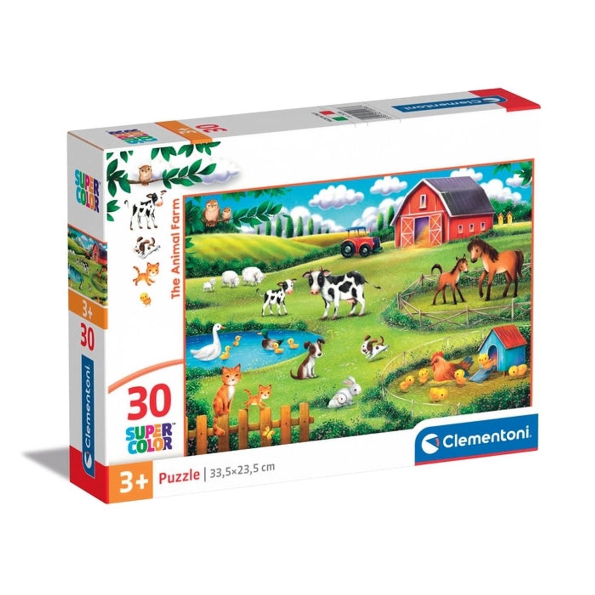 CLEMENTONI - CLEMENTONI 20286 PUZZLE 30 PIEZAS THE ANIMAL FARM