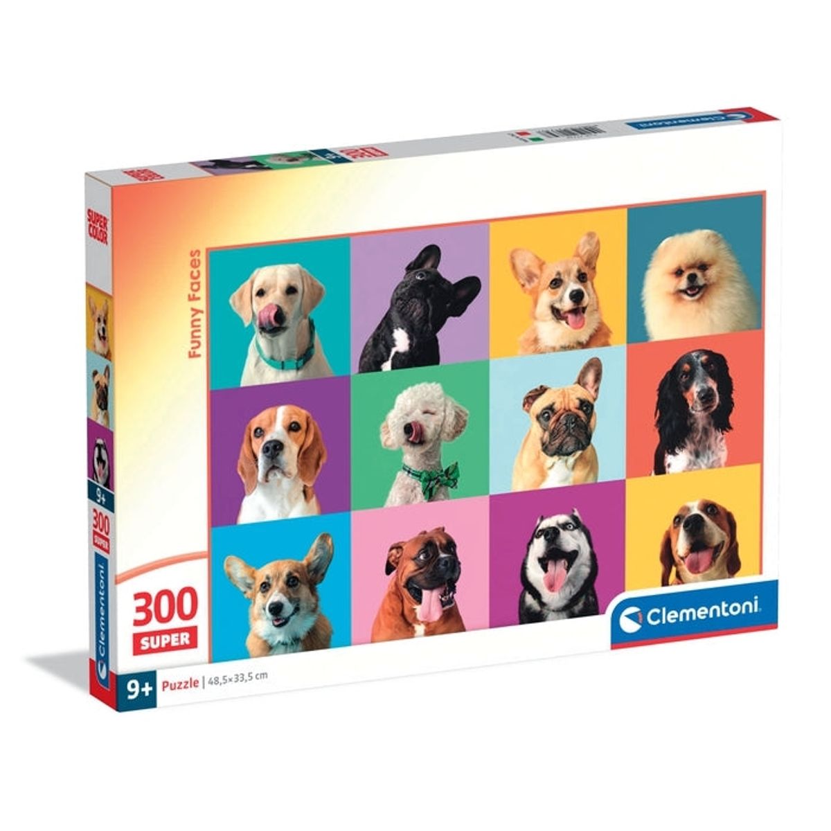 CLEMENTONI - CLEMENTONI 21739 PUZZLE 300 PIEZAS FUNNY FACES