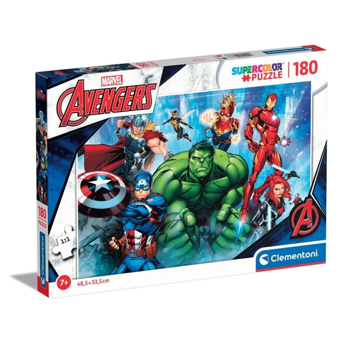 CLEMENTONI - CLEMENTONI 29778 PUZZLE 180 PIEZAS THE AVENGERS