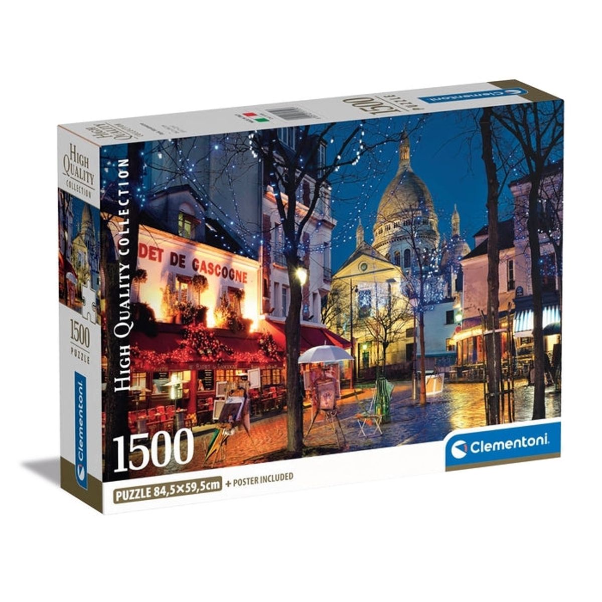 CLEMENTONI - CLEMENTONI 31709 PUZZLE 1500 PIEZAS PARIS MONTMARTRE