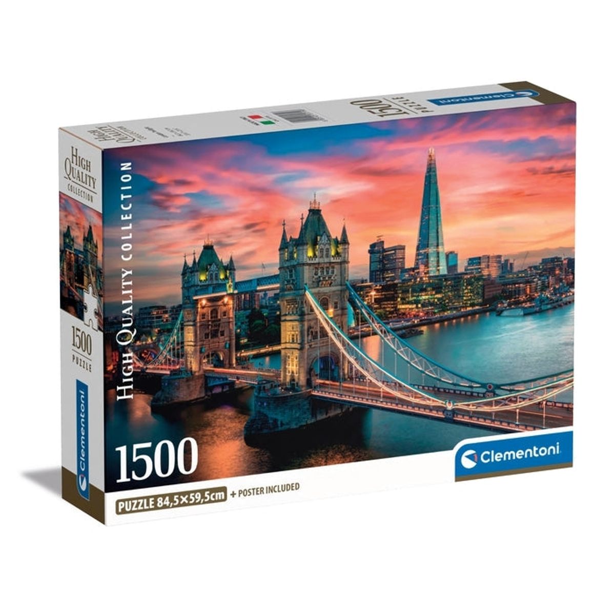 CLEMENTONI - CLEMENTONI 31715 PUZZLE 1500 PIEZAS LONDON TWILIGHT