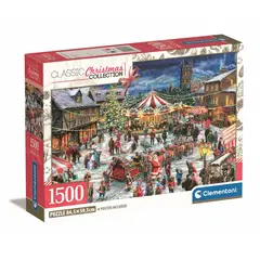 CLEMENTONI - 31725 PUZZLE 1500 PIEZAS THE CHRISTMAS FAIR