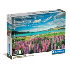 CLEMENTONI - 31731 PUZZLE 1500 PIEZAS LUPINS AT LAKE TEKAPO