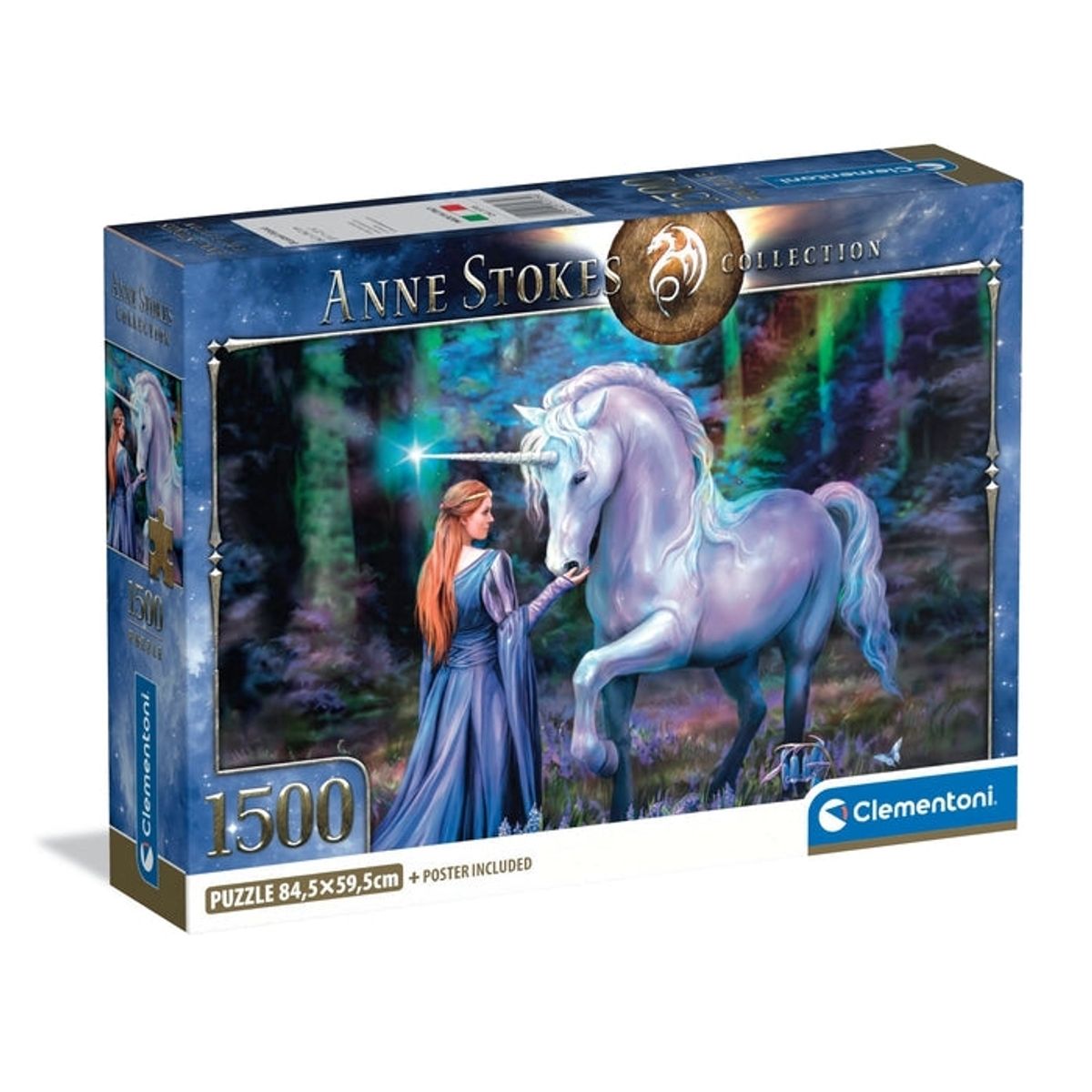 CLEMENTONI - CLEMENTONI 31735 PUZZLE 1500 PIEZAS ANNE STOKES BLUEBELL