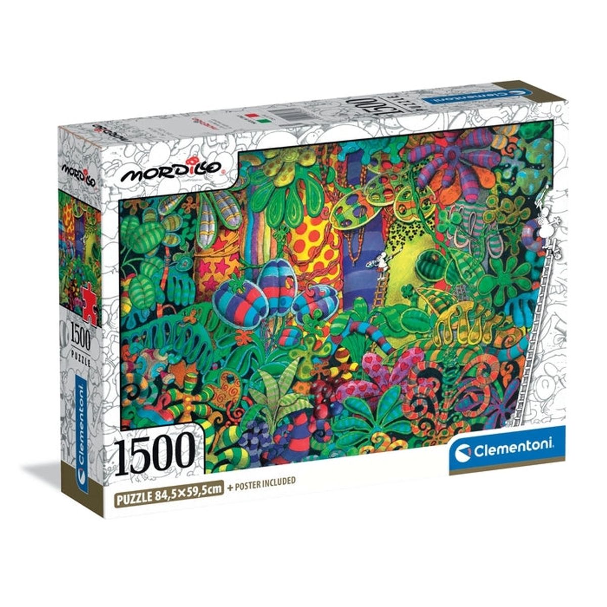 CLEMENTONI - CLEMENTONI 31737 PUZZLE 1500 PIEZAS MORDILLO THE PAINTER