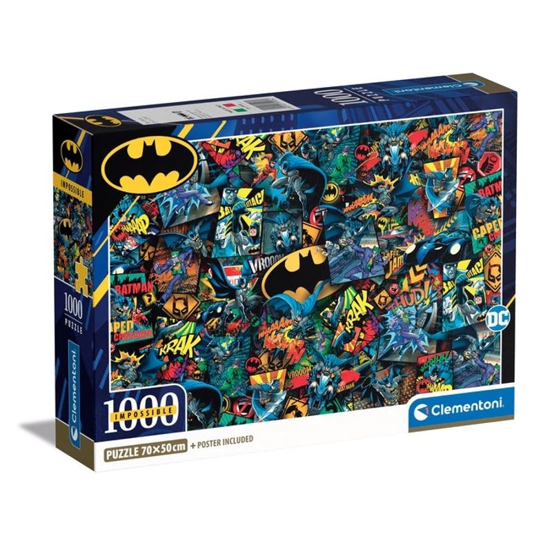 CLEMENTONI - CLEMENTONI 39906 PUZZLE 1000 PIEZAS BATMAN